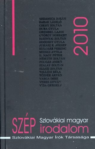 Szlov�kiai magyar sz�p irodalom 2010