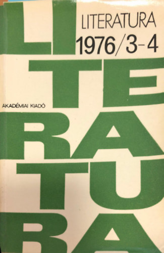 A Literatura 1976/3-4