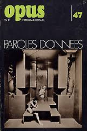 Nincs - Opus International-47(paroles donnees)