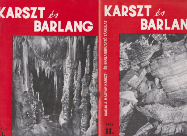 Karszt s barlang 1982. I-II.