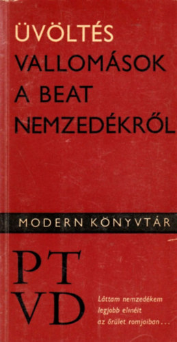 Eurpa Knyvkiad - vlts  Vallomsok a beat-nemzedkrl