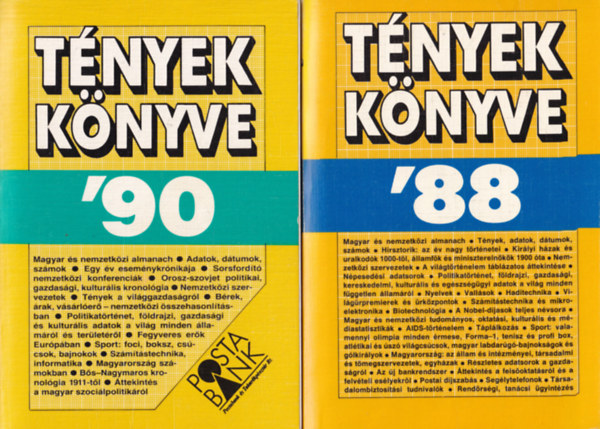 Bal� Gy�rgy, Lipovecz Iv�n - 5 db T�nyek K�nyve 1988, 1990, 1991, 1992, 1993
