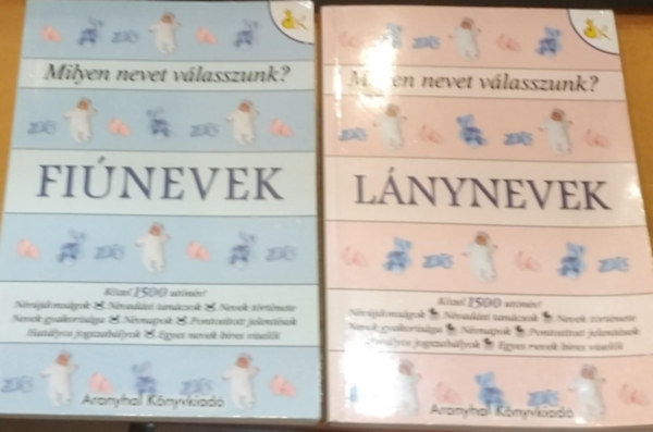 Plfy Gyula - Milyen nevet vlasszunk? Finevek + Lnynevek utnvknyve (2 ktet)