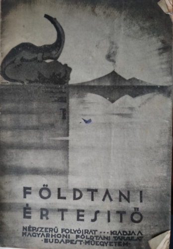 F�ldtani �rtes�t� 1936. I. �j �vf. 1. sz�m.