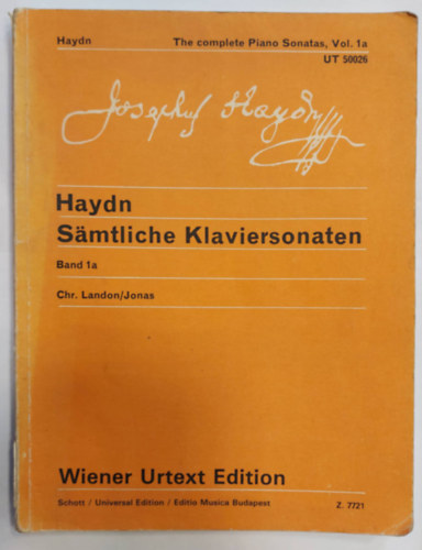 Joseph Haydn - Haydn Smtliche Klaviersonaten Vol. 1a