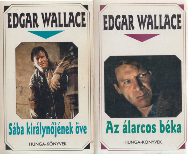 Edgar Wallace - 2 db. kalandregny (Sba kirlynjnek ve + Az larcos bka)