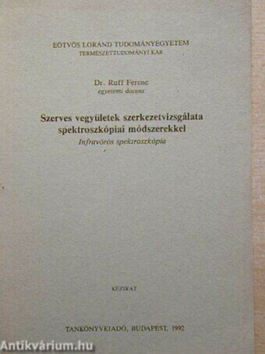 Sohr Pl - Feladatgyjtemny 1: A "Mgneses magrezonancia-spektroszkpia" cm specilkollgium els flvi (az NMR spektoszkpia elmlete) anyaghoz (kzirat)