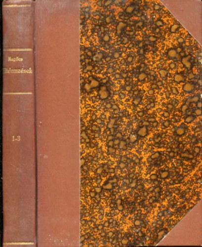 Dr. Magdics Ignác - Hitelemzések I-III.