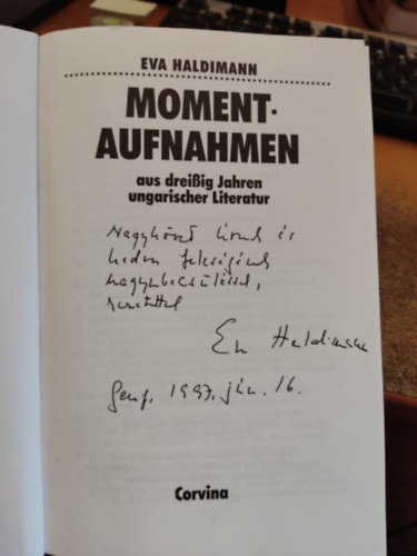 Eva Haldimann - Moment aufnahmen