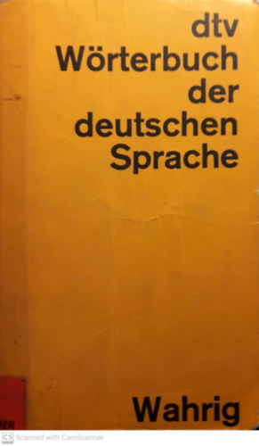 Gerhard Wahrig - dtv-Wrterbuch der deutschen Sprache