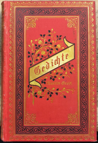 Martin Greif - Gedichte
