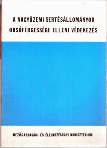 Dr. Szovátay György - A nagyüzemi szarvasmarhatartás állategészségügyi irányelvei