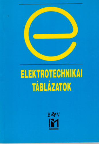 ELEKTROTECHNIKAI TBLZATOK