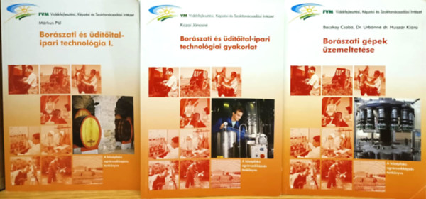 Dr. Urbánné dr. Huszár Klára Bacskay Csaba - Borászati könyvcsomag