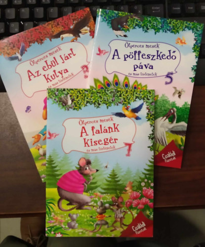 3 db tperces mesk: A falnk kisegr s ms trtnetek+A pffeszked pva s ms trtnetek+Az ebl jrt kutya s ms trtnetek