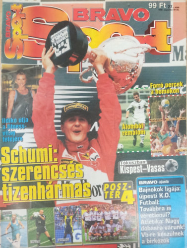 Buzg Jzsef  (szerk.) - Bravo Sport - I. vfolyam 27. szm (1998. augusztus 19-25)