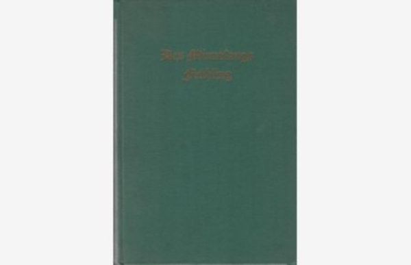 Carl von Kraus - Des Minnesangs Frühling