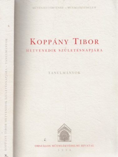 Bardoly I.-Lszl Cs. - Koppny Tibor hetvenedik szletsnapjra - Tanulmnyok