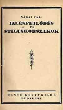 N�dai P�l - �zl�sfejl�d�s �s st�luskorszakok