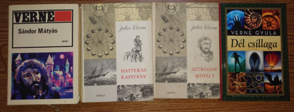 Jules Verne - 4 klasszikus Jules Verne-tl: Sndor Mtys, Hatteras kapitny, Sztrogoff Mihly, A Dl csillaga