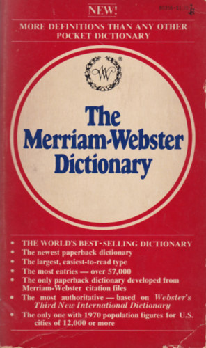 Henry Bosley Woolf  (fszerk.) - The Merriam-Webster Dictionary