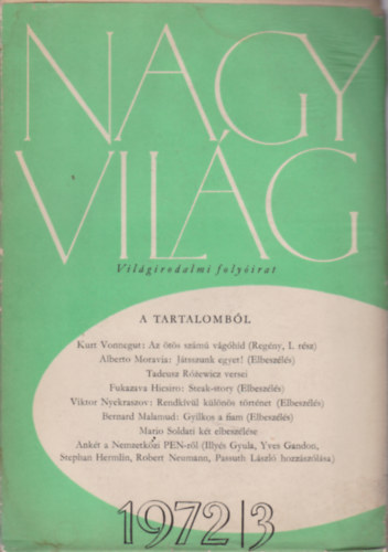 Nagyvilág 1972/3
