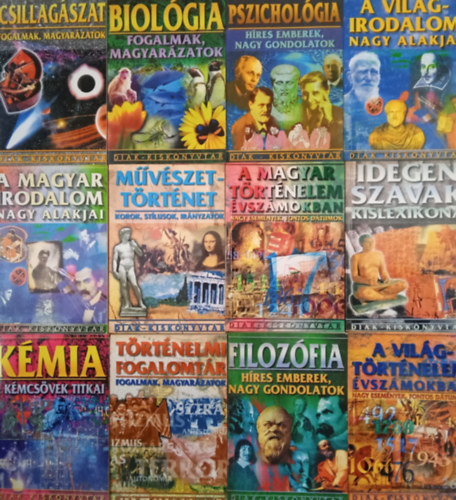 Lehmann Mikls, Szke Csilla Bkei LszlnBarcs Mikls - 13 db. Dik Kisknyvtr ktet - 1, 2, 3, 5, 6, 10, 11, 12, 13, 14, 16, 17, 20