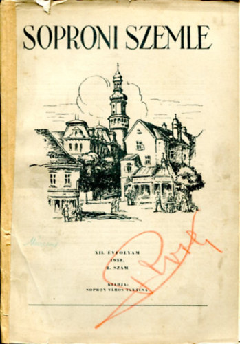 Sopron - Soproni Szemle 1958 2.szm