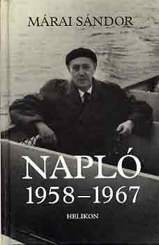 M�rai S�ndor - Napl� 1958-1967