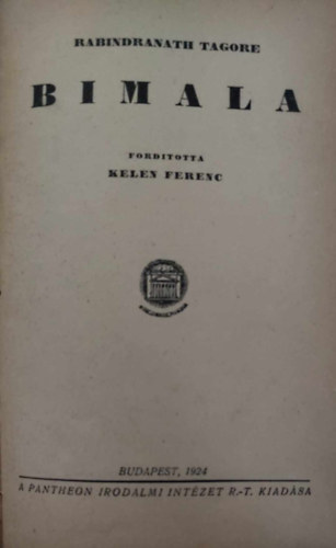 Rabindran�th Tagore - Bimala