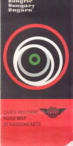 Hongrie/Hungary/Ungarn - Carte routi�re/road map/Strassenkarte (1:650000)