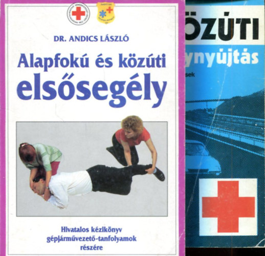 Dr. Andics László - Dr. Pap Zoltán - Közúti elsősegélynyújtás (tankönyv és ellenőrző kérdések) és Alapfokú és közúti elsősegély