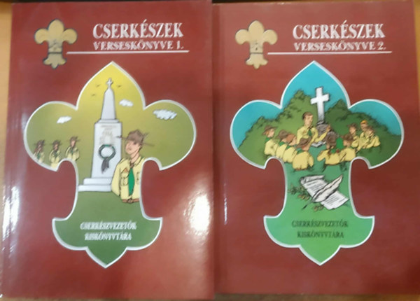 Arat� L�szl�  (szerk.) - Cserk�szek versesk�nyve 1-2. (Cserk�szvezet� kisk�nyvt�ra)