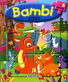 Jordi Illusztrci: Busquets - Bambi + 6 puzzle