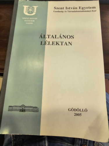 Dr. Vlgyesy Pl - ltalnos llektan - Gdlli Agrrtudomnyi Egyetem Tanrkpz Intzet 1994