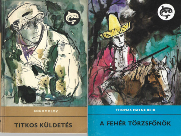 2 db knyv, Bogomolov: Titkos kldets, Thomas Mayne Reid: A fefr trzsfnk
