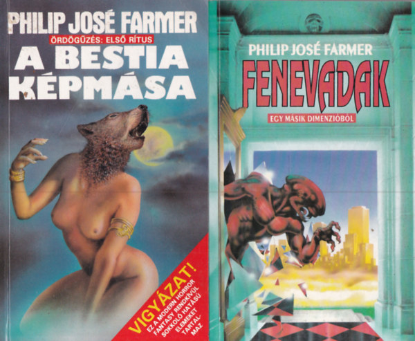 Philip Jos� Farmer - 2 db. fantasy (A bestia k�pm�sa + Fenevadak)