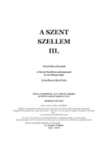 Bertha Dudde - A szent szellem III. - Prftai tantsok 25.