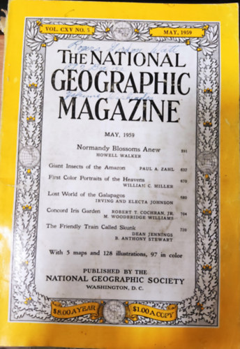 National Geographic- May 1959 (vol. CXV, no. 5)