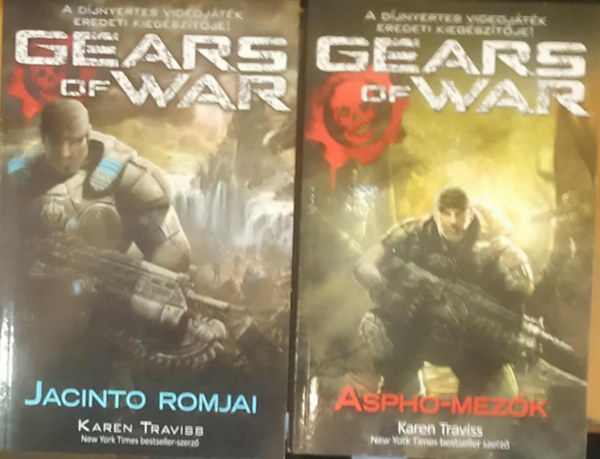 Karen Traviss - 2 db Gears of War: Jacinto romjai + Aspho-mezők