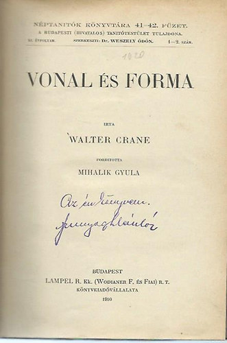Walter Crane - Vonal s forma