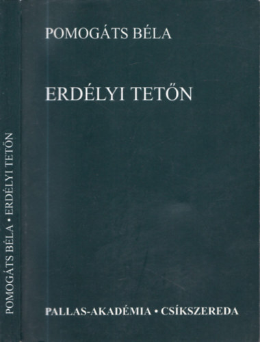 Pomog�ts B�la - Erd�lyi tet�n (Irodalomt�rt�neti tanulm�nyok)