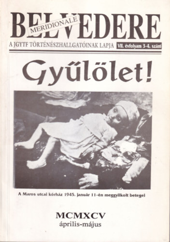 Majzik Andrea Hevesi Istv�n - Belvedere Meridionale VII. �vf. 3-4. sz�m