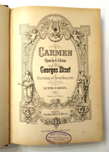 Georges Bizet - Carmen Oper in 4 Akten