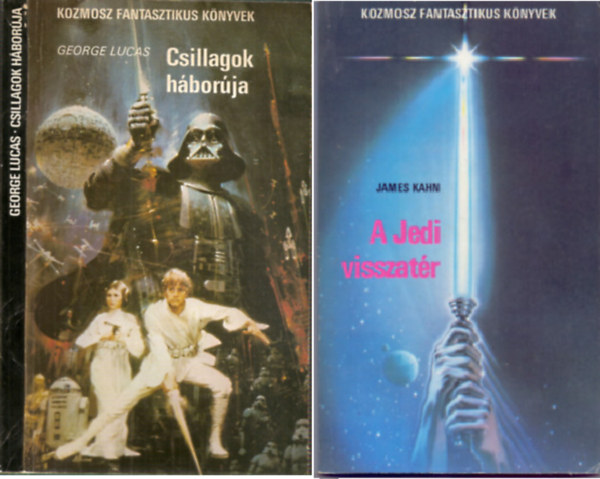 James Kahn George Lucas - Csillagok h�bor�ja + A Jedi visszat�r ( 2 k�tet )