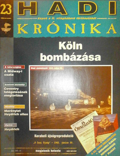 Pap Patrycja  (szerk.) - Hadi Kr�nika 23. sz�m