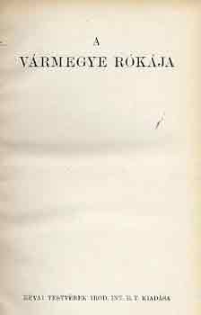 Miksz�th K�lm�n - A v�rmegye r�k�ja