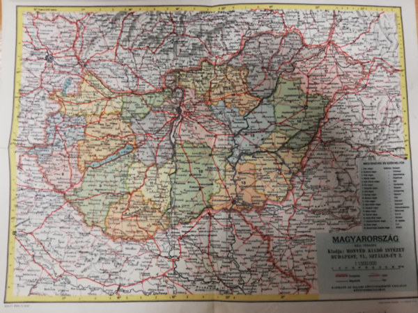 Magyarorszg kzi trkpe