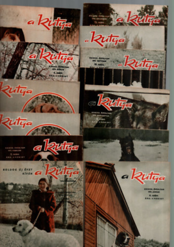 Br Andrs  (szerk.) - A kutya - magyazin 1975. vfolyam ( teljes vfolyam 1-12. szm.)