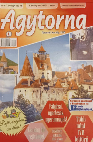 Agytorna - Trcsvri kastly 2015 - V. vf. 2015/1. szm